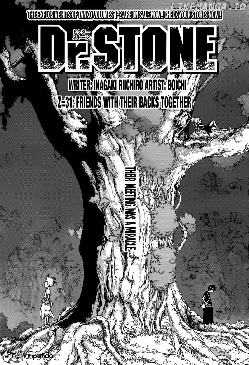 Dr.Stone Chapter 31 image 01